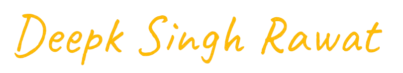 Deepak Singh Rawat signature